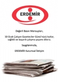 Ereğli'de çeşitli kamu kurum ve kuruluşlar 10 Ocak Çalışan Gazeteciler Günü münasebetiyle gazeteceilerin bu anlamlı gününü kutladılar...  Gazetemiz mail adresine yollanan bu mesajları geliş sırasına göre yayınlıyıoruz...