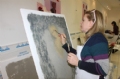 Ereğli'de 8 Mart Dünya Kadınlar Günü dolayısıyla ‘8 Mart Dünya Kadınlar Günü Resim Çalıştayı ve Sergisi' düzenlendi. 5-8 Mart tarihleri arasında devam edecek çalıştayda ressamlar 'Kadına Şiddet'i resimlerle anlatmaya çalışacak.