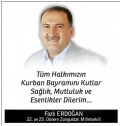 FAZLI ERDOĞAN'IN KURBAN BAYRAMI MESAJI