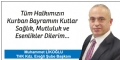 KURBAN BAYRAMI MESAJLARI