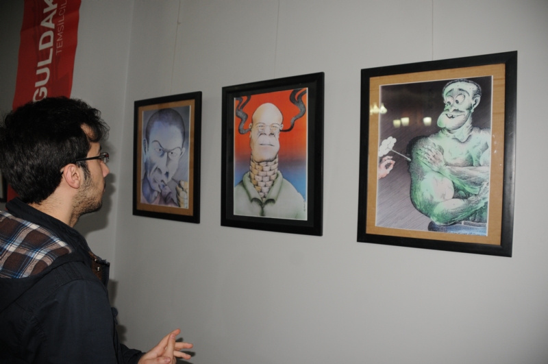 Karikatürcüler Derneği Zonguldak Temsilciliği tarafından, Zonguldaklı Çizerler Karma Karikatür Sergisi Güzel Sanatlar Galerisi’nde açıldı.