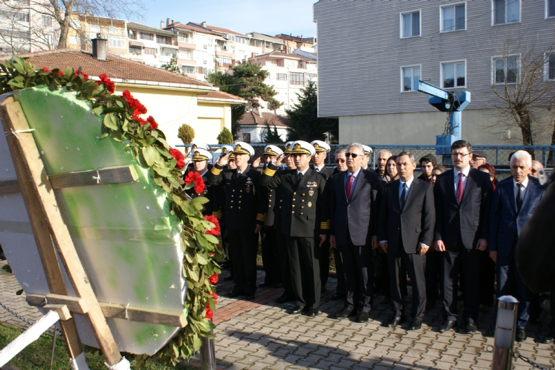 ALEMDAR GEMİSİ KAHRAMANLARI ANILDI...