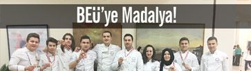 Bülent Ecevit Üniversitesi Devrek MYO Aşçılık Programı Öğrencilerinden Madalya Yağmuru