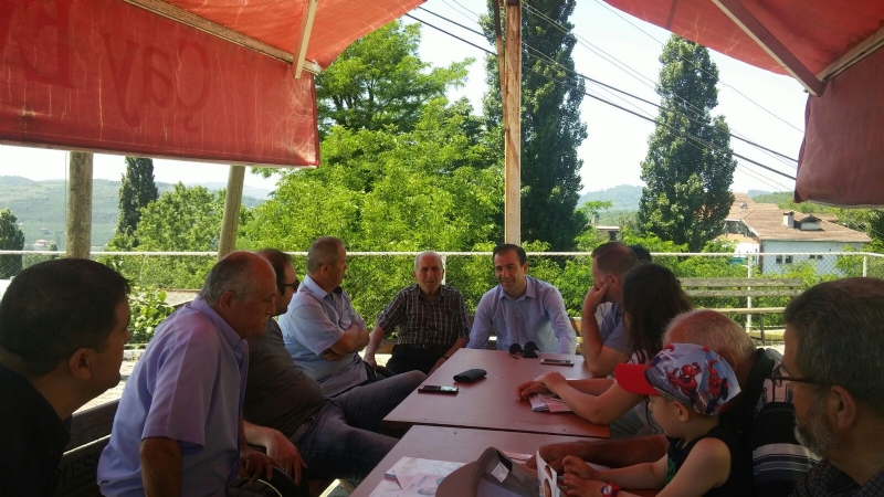 24 Haziran Erken Genel Seçimleri öncesindeki ziyaretlerini ve propaganda çalışmalarını ara vermeden sürdüren İYİ Parti Zonguldak Milletvekili Adayı Mehmet Batu Müftüoğlu, 9 Haziran Cumartesi günü de Ereğli'ye bağlı Ruşanlar Köyü'nü ziyaret etti ve vatandaşlarla bir araya geldi.