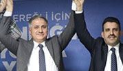 AK Parti'de birlik, beraberlik fotoğrafı...
