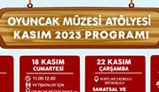 OYUNCAK MÜZESİ, KASIM AYI PROGRAMI