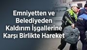 KDZ. EREĞLİ’NİN KALDIRIMLARI İŞGALLERDEN ARINDIRILIYOR