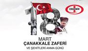 ERDEMİR 18 MART ÇANAKKALE DENİZ ZAFERİ KUTLAMASI