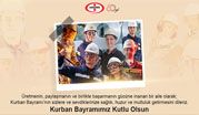 ERDEMİR KURBAN BAYRAMI MESAJI